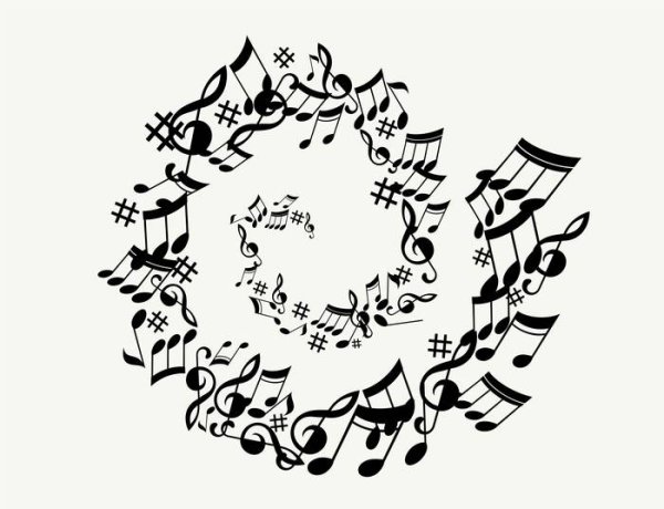 Значок музыкальной Ноты