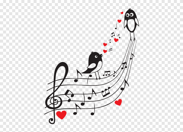 Ноты силуэт