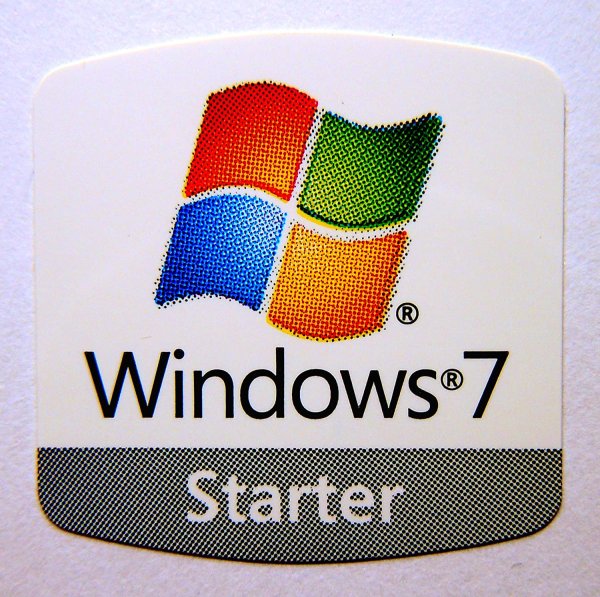 Windows Starter наклейка