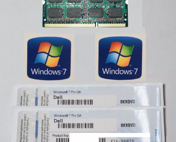 Наклейка Windows 7 COA