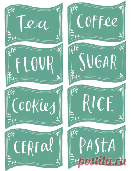 Наклейка сахар на банку