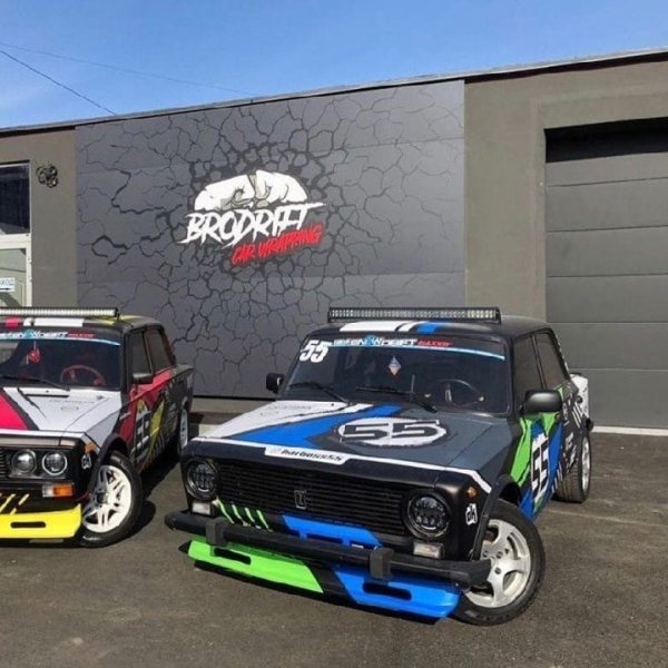 Наклейки на дрифт корч