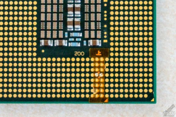 Наклейка на Xeon 775