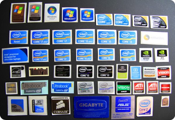 Наклейка Intel Core 2 Duo