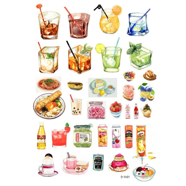 Стикеры напитки