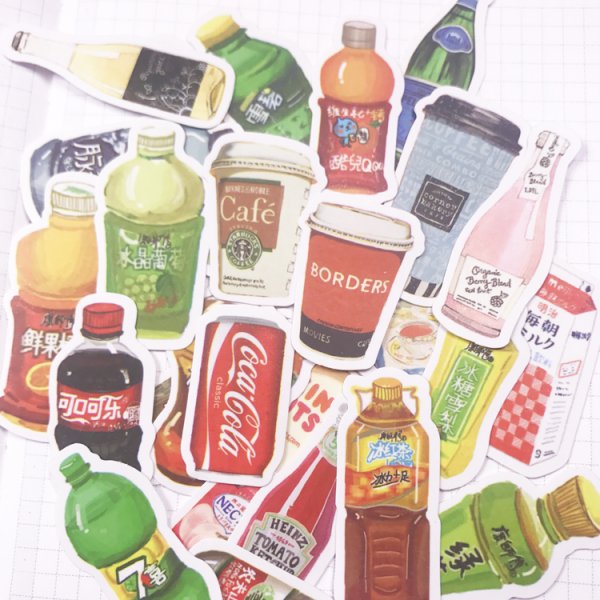 Идеи для наклеек напитки