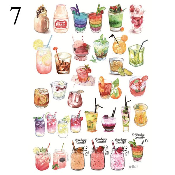 Милые Стикеры напитки