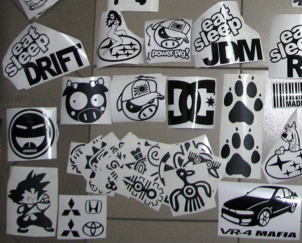 Стикербомбинг JDM