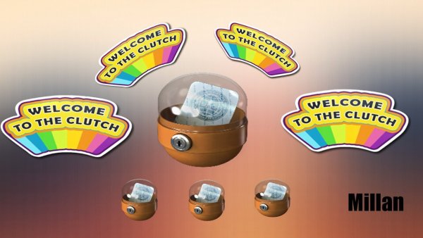 Наклейка КС го Welcome to the Clutch