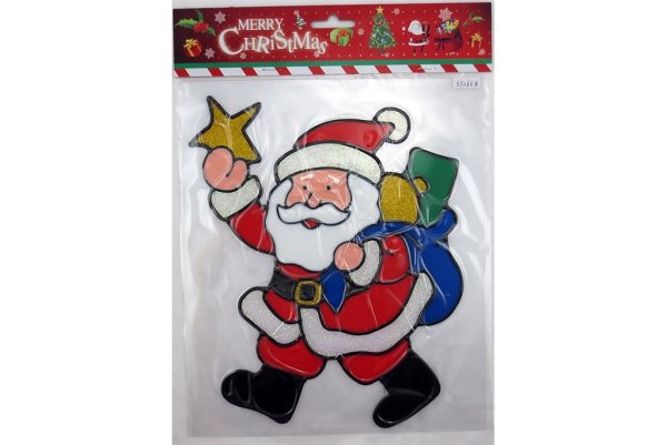 Гелевые наклейки к новому году