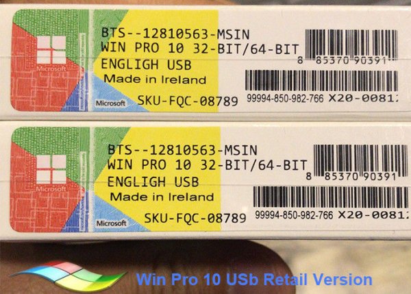 Лицензия Windows 10 Pro