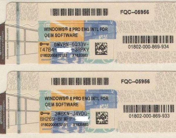 Ключ Windows 8.1 Pro 64