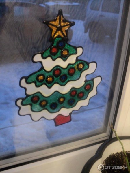 Силиконовые наклейки на окна