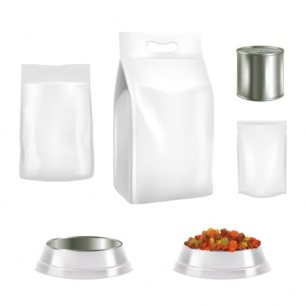 Мокап упаковка пластиковый пакет