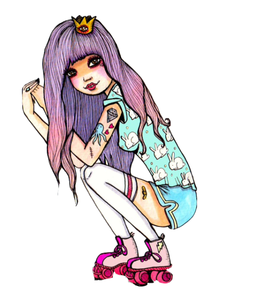 Стикеры для девочек для срисовки