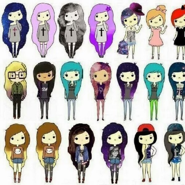 Картинки для распечатки для девочек