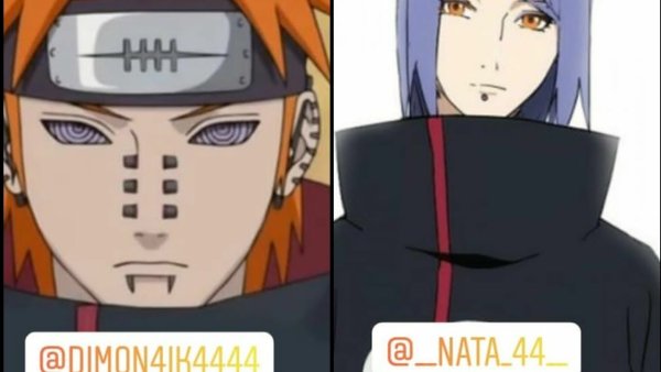 Аниме Наруто персонажи Акацуки имена