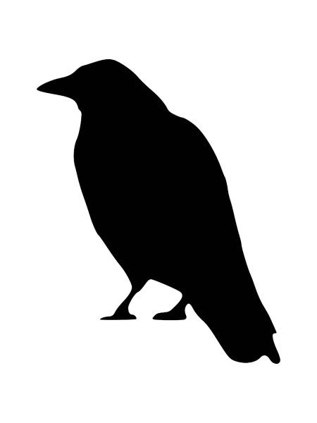 Наклейка ворон