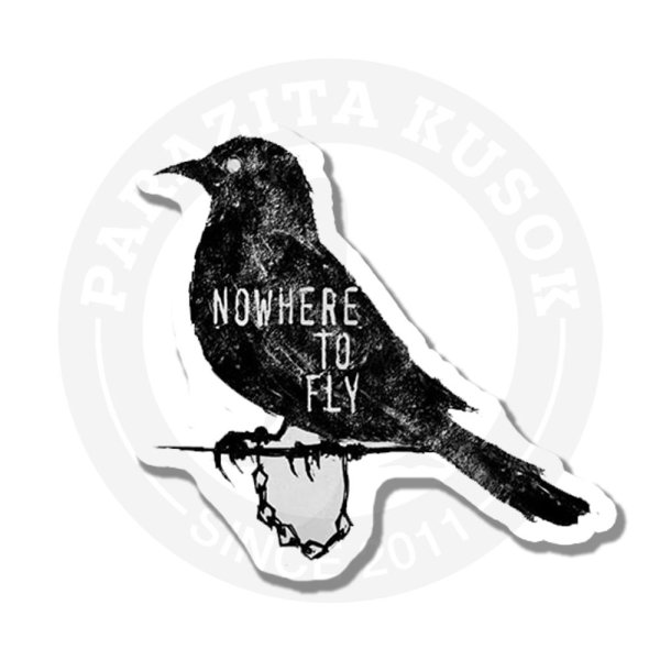 Наклейка ворон