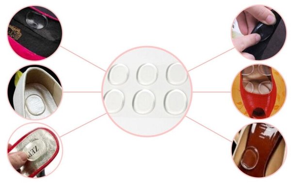 Силиконовые подушечки от натирания