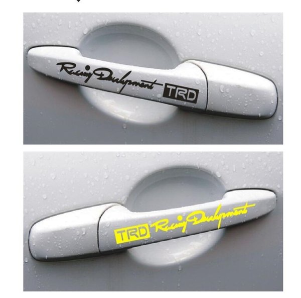 Наклейки на ручки авто