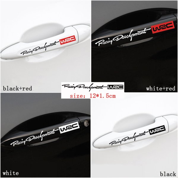 Наклейки на ручки автомобиля