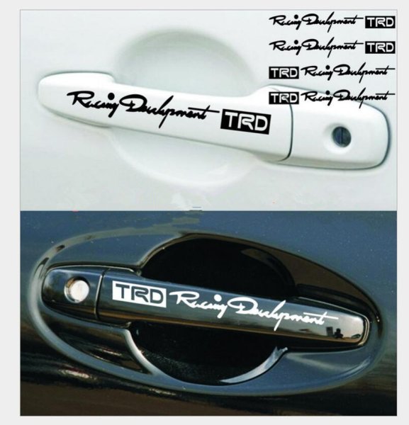 Наклейки на ручки авто