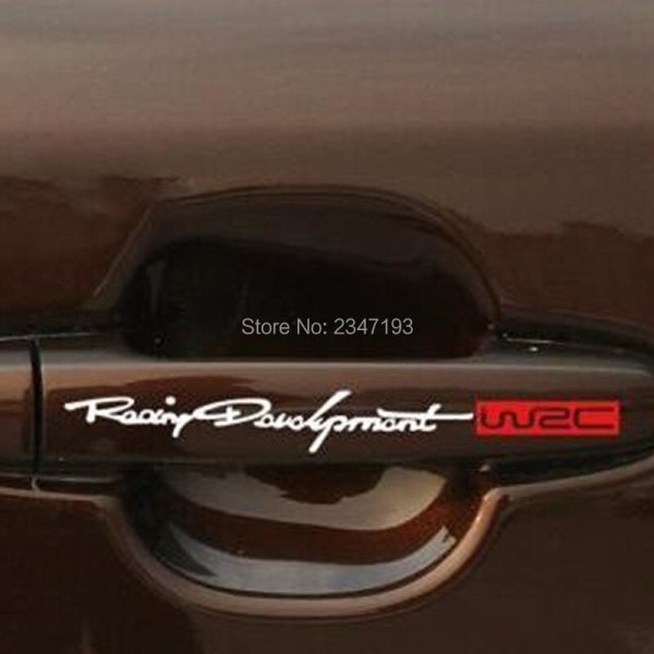 Наклейка на ручку автомобиля