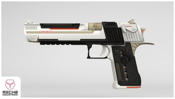 Наклейки на Desert Eagle механо пушка