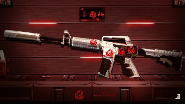 M4a1 механо пушка