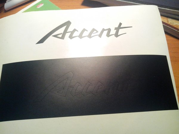 Крышка багажника Хендай акцент 2008