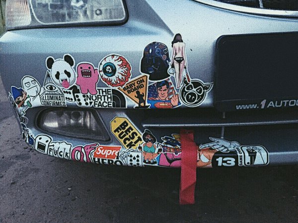 Наклейка Hyundai Accent ТАГАЗ