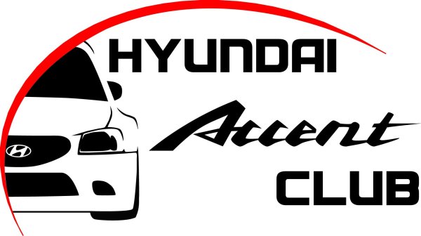 Спойлер сабля на Хендай акцент