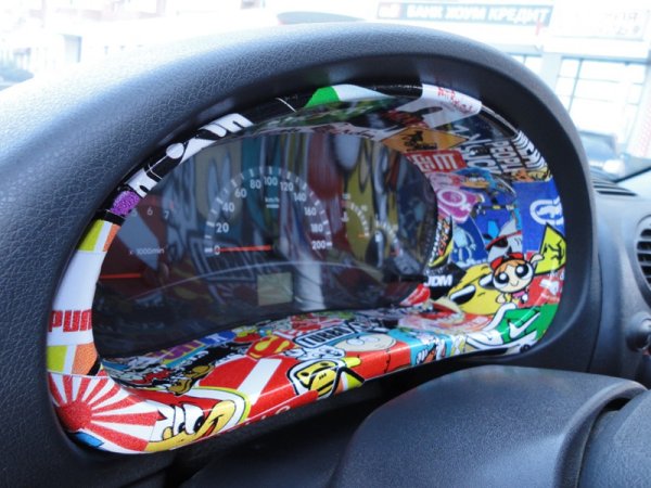 Стикербомбинг Калина