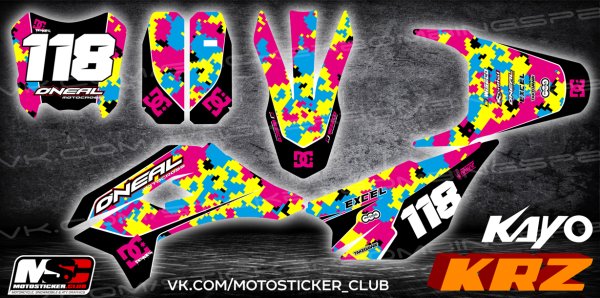 Графика на Kayo 125