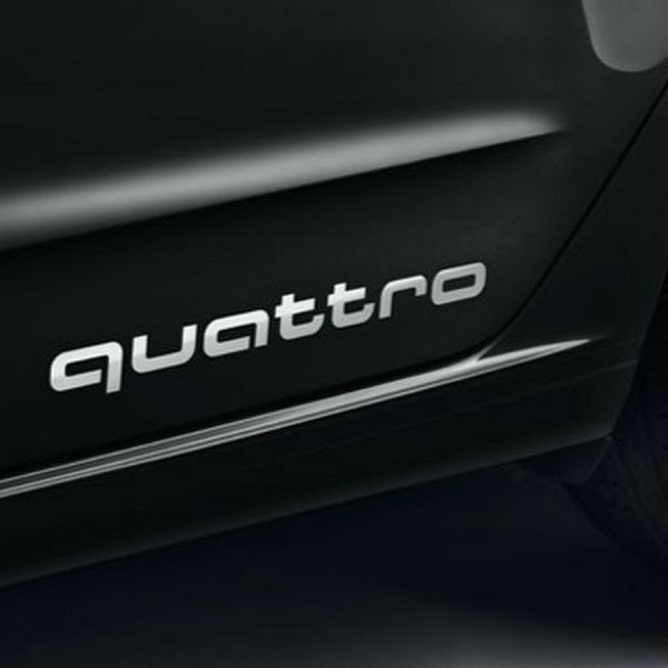 Ауди кватро наклейки а4