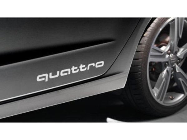 Наклейка кватро Audi