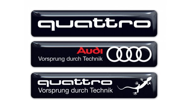 Наклейки Ауди