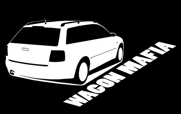 Наклейка Ауди кватро на а6с7