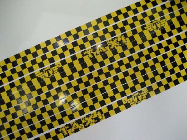 Магнитные шашечки для такси