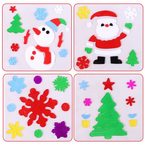 Желейные наклейки на окна