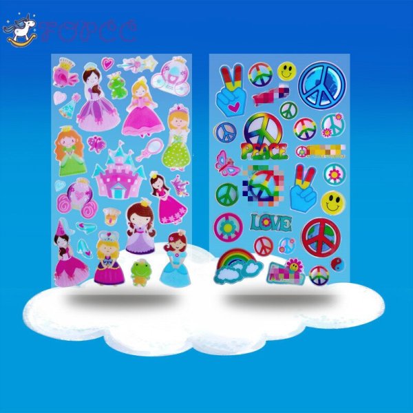 Наклейки как желе