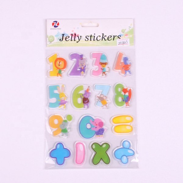 Наклейки желе