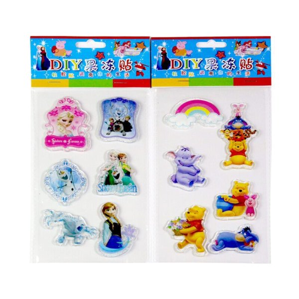 Желейные наклейки на окна