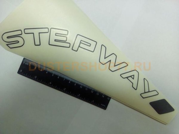 Штатная наклейка степвей