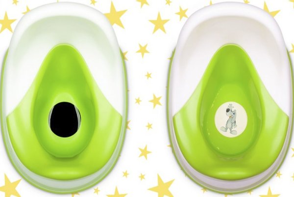 Наклейка в унитаз для мальчиков