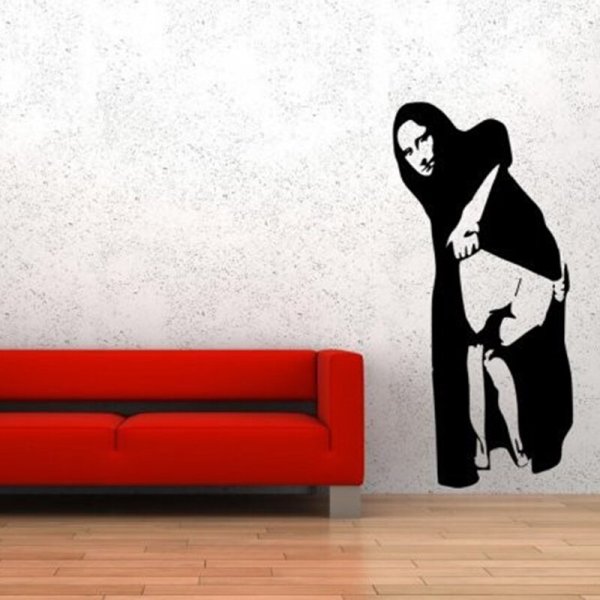 Виниловая наклейка Banksy