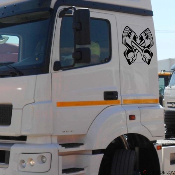 Scania nakleyka на лобовое стекло