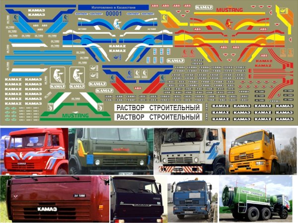 Scania наклейки r480