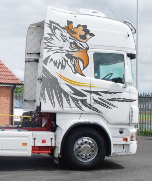 Наклейки на КАМАЗ